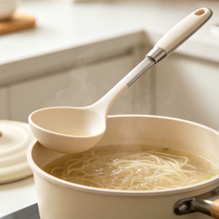 Long Handle Heatproof Soup Spoon