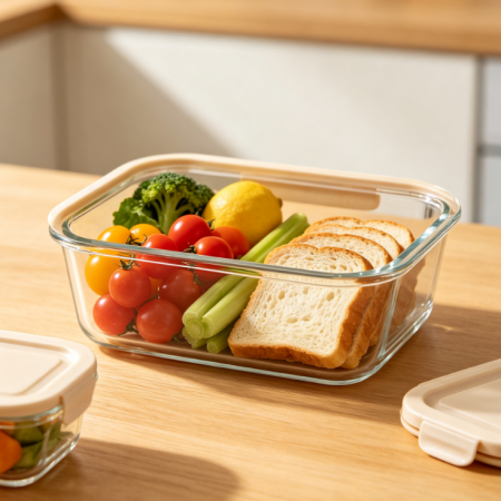 Glass Food Storage Container