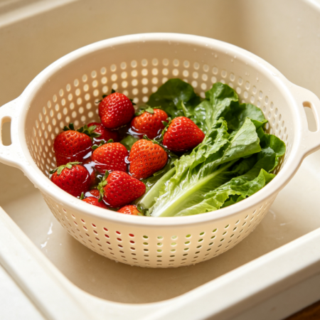 Kitchen Colander Strainer Basket